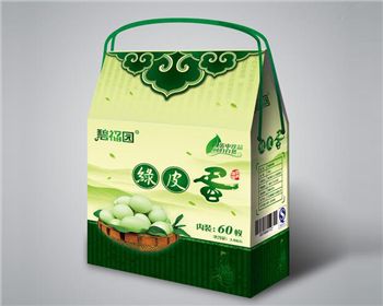 碧(bì)福(fú)園綠(lǜ)皮雞蛋禮品包裝紙(zhǐ)箱(xiāng)
